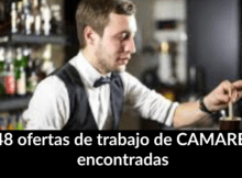 1.148 ofertas de trabajo de CAMARERO encontradas