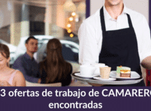 1.183 ofertas de trabajo de CAMARERO/A encontradas