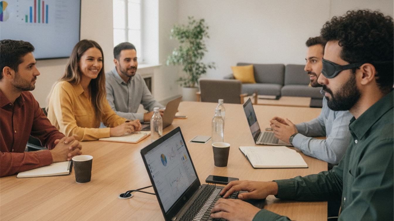Formación laboral inclusiva con tecnología adaptada