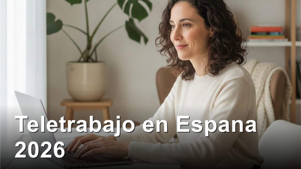 teletrabajo empleo remoto espana imagen 1