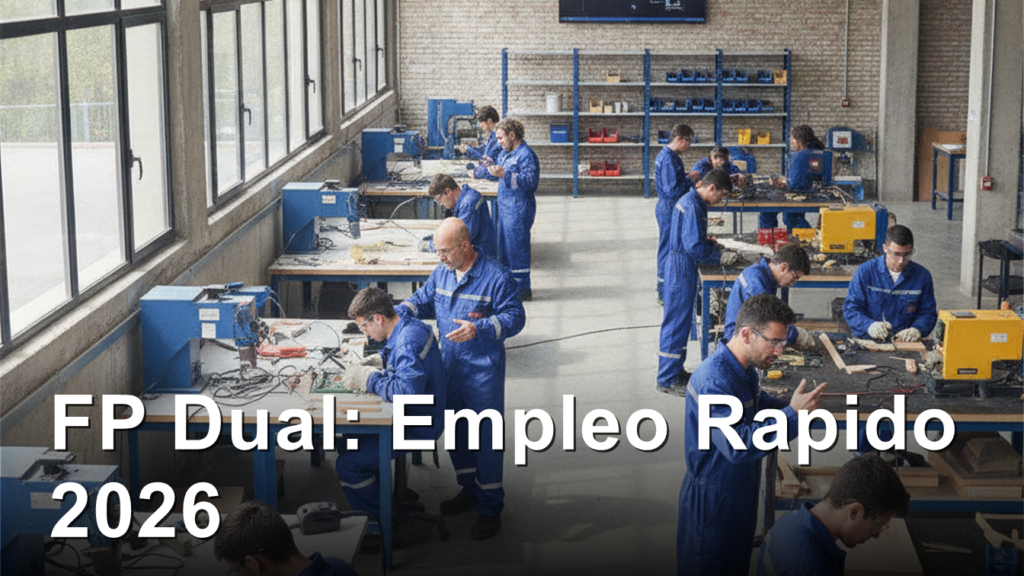 formacion profesional dual empleo espana imagen 1