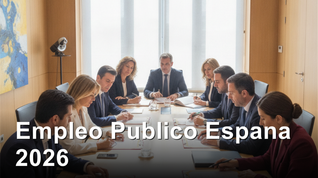 empleo publico espana 2026 imagen 1